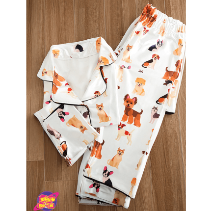 PIJAMA SATÍN DOG